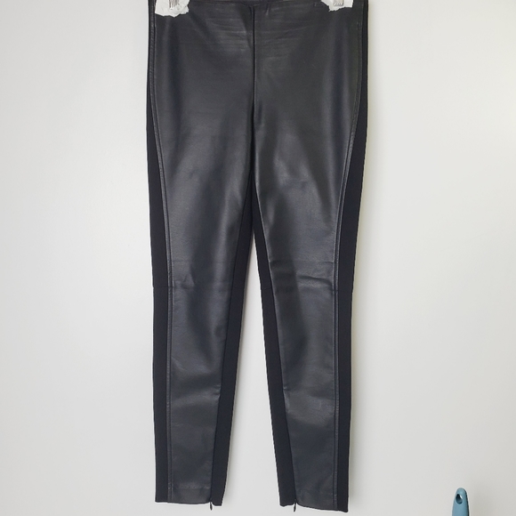 Lauren Ralph Lauren Pants - Lauren Ralph Lauren Leggings Faux Leather Front